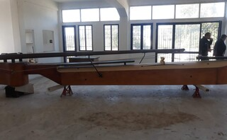 Η πιο μεγάλη ξύλινη ποντιακή λύρα στον κόσμο Η πιο μεγάλη ξύλινη ποντιακή λύρα στον κόσμο